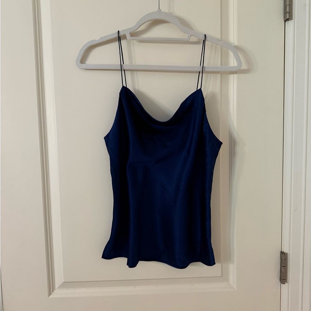 CAMI NYC Axel Cami silk square neck tank size S